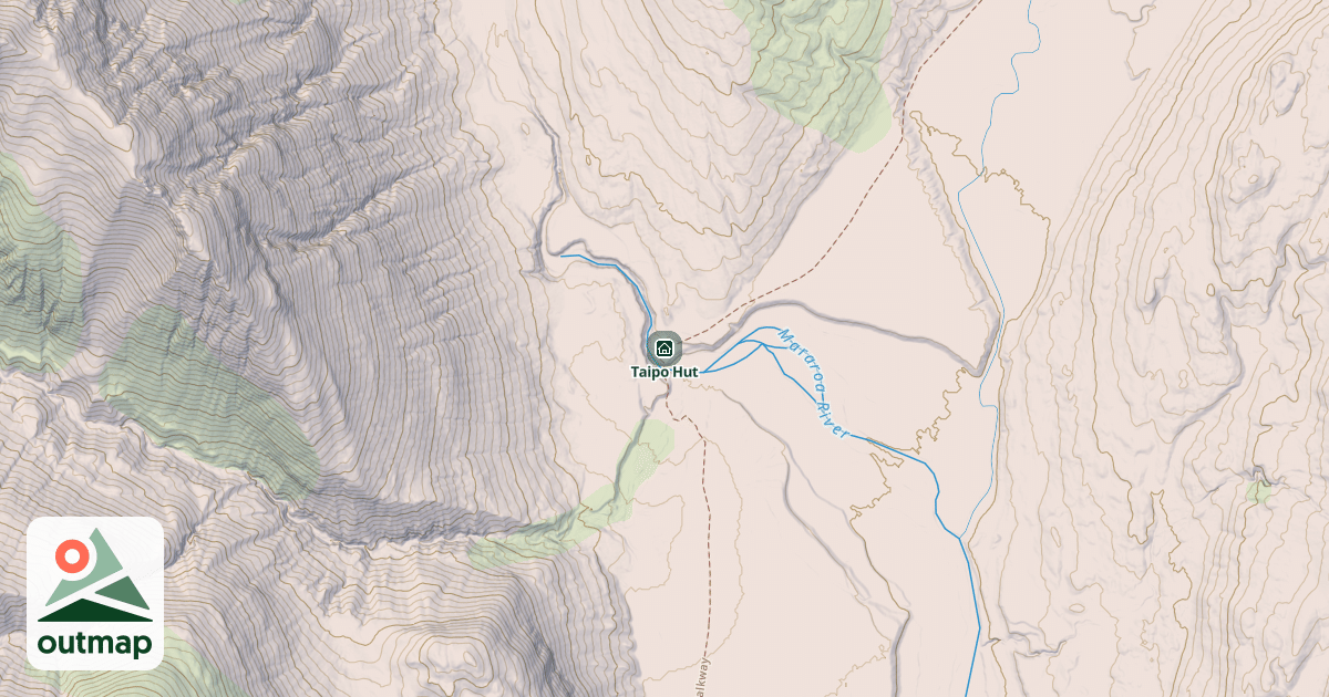 Map of Taipo Hut