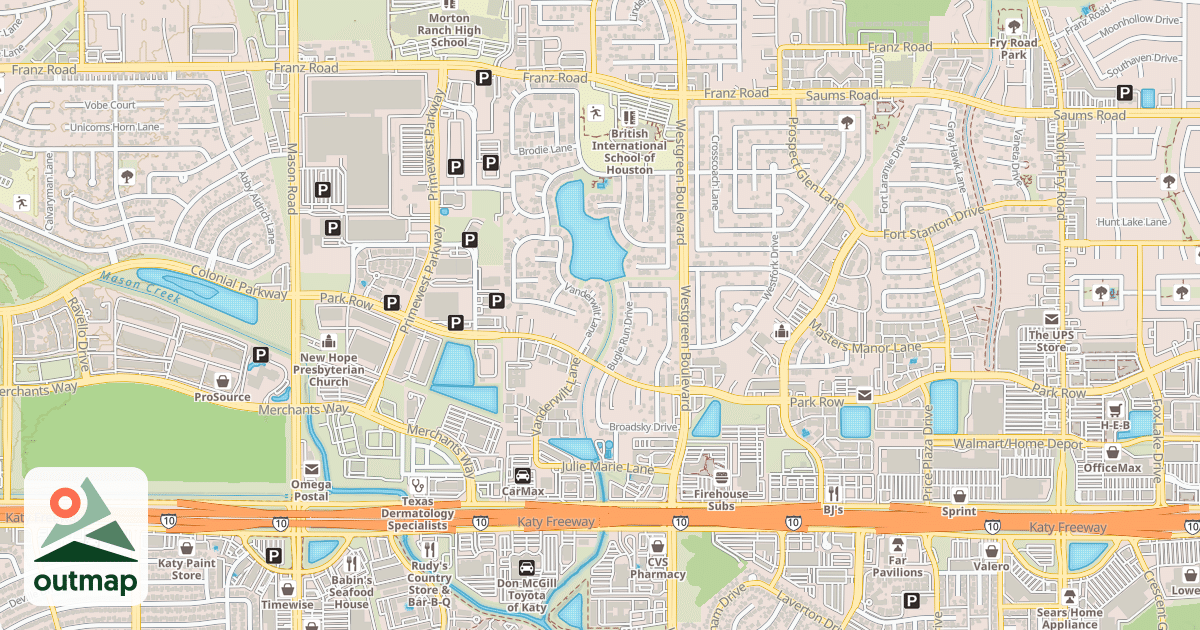 Map of ODY USA