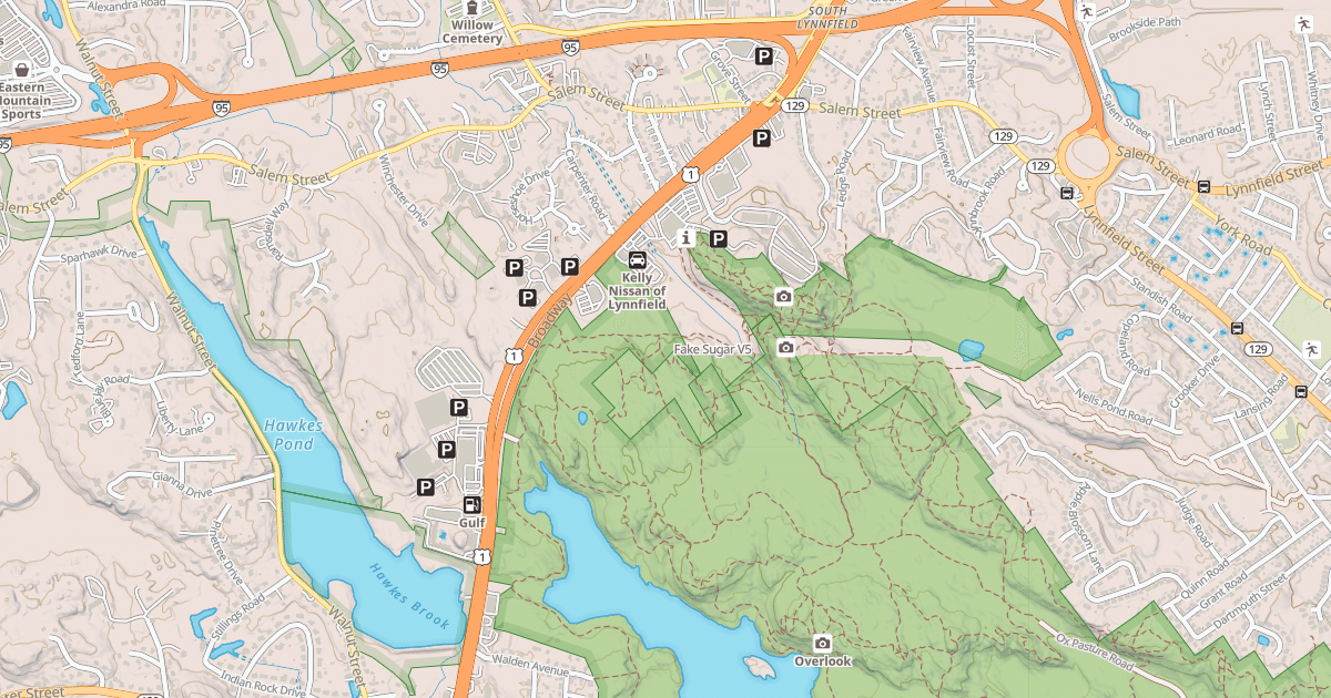 Map preview of Fake Sugar