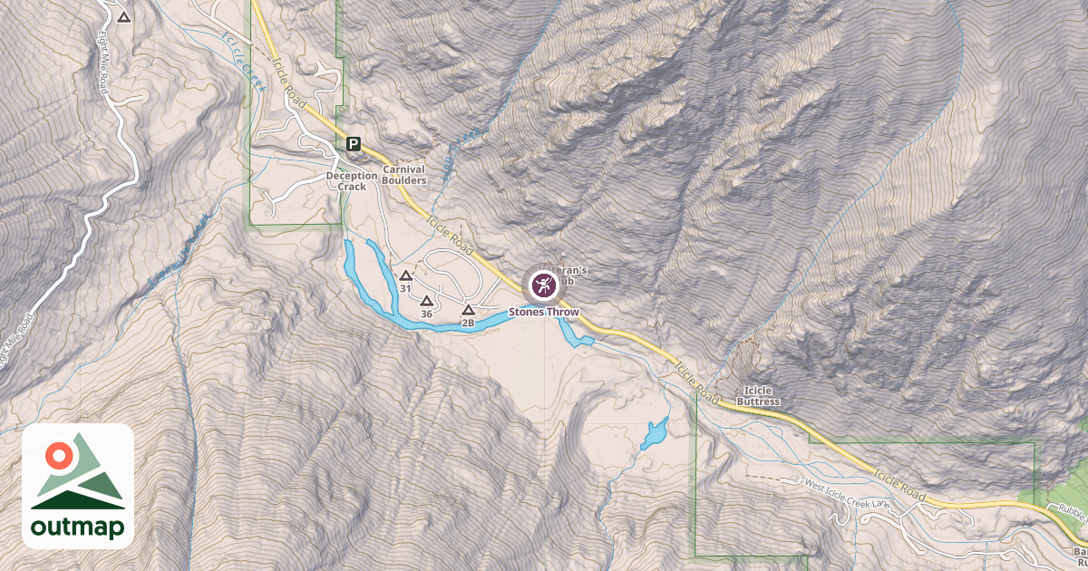 Map of Stones Throw