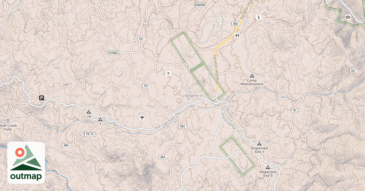 Map of Slingshot