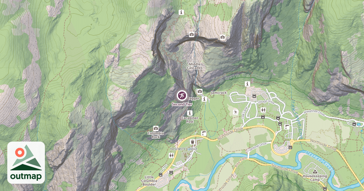 Map of Second Tier