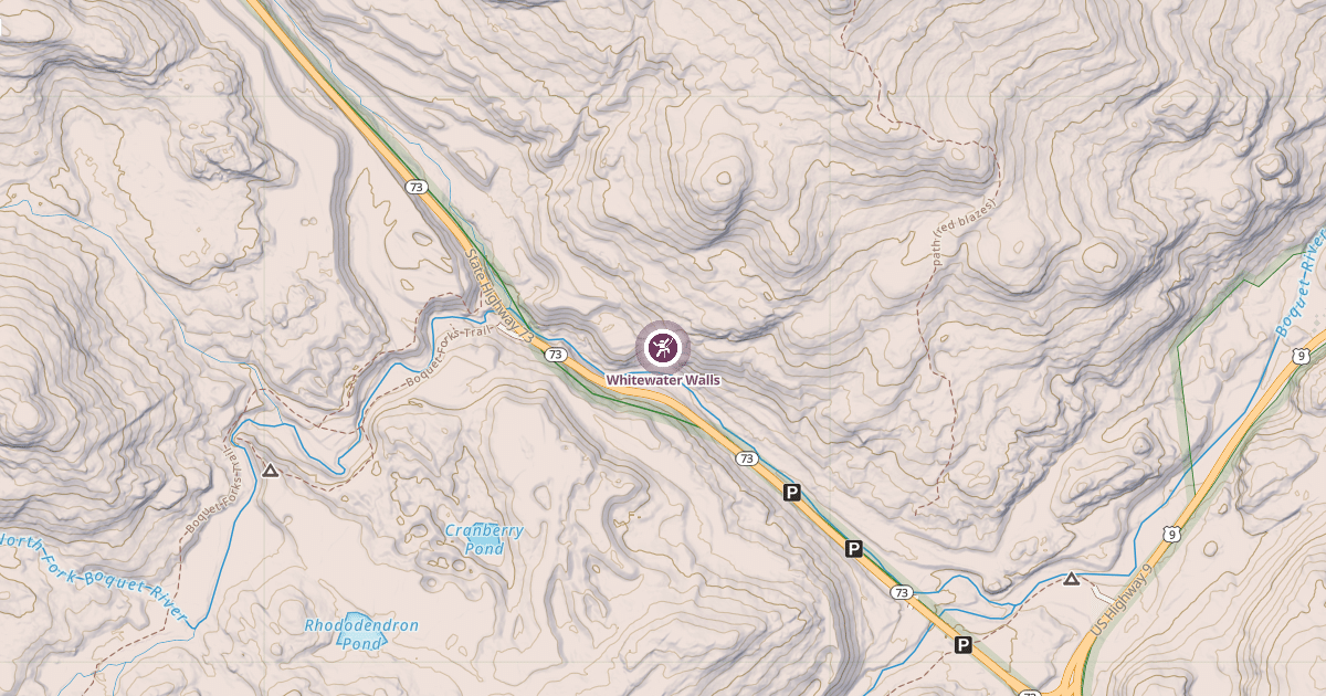 Map preview of Whitewater Walls