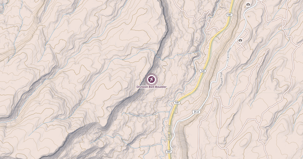 Map preview of Division Bell Boulder