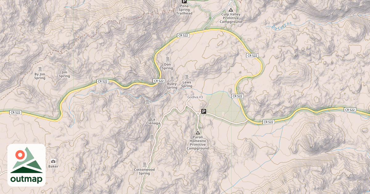 Map of Godiva