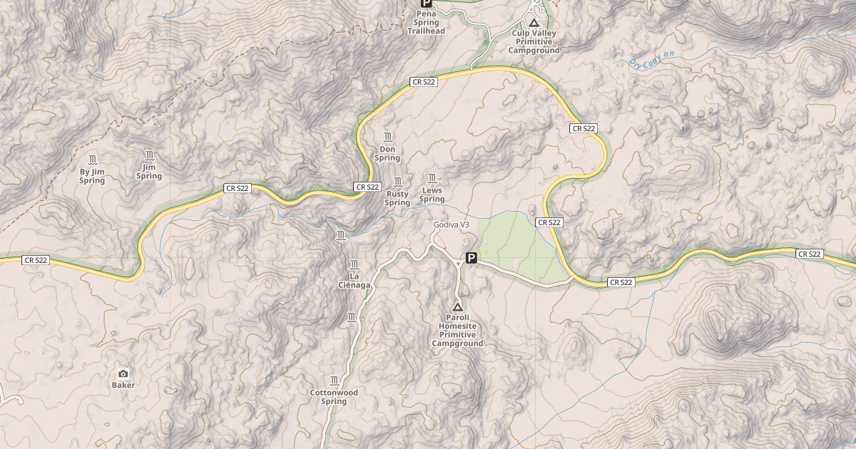 Map preview of Godiva