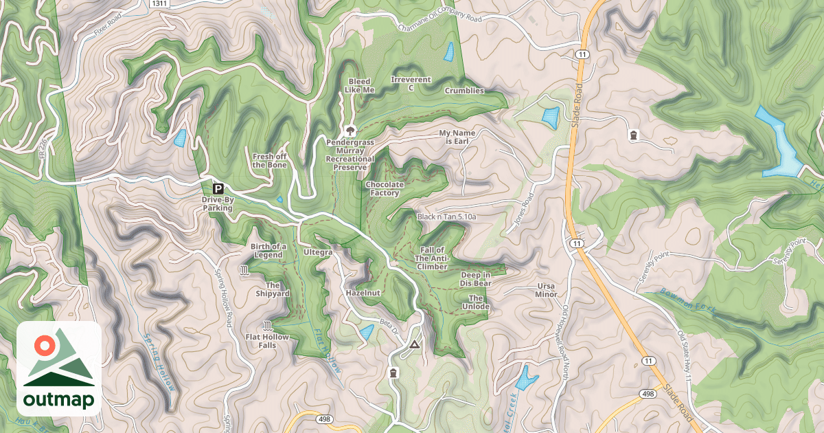 Map of Black n Tan
