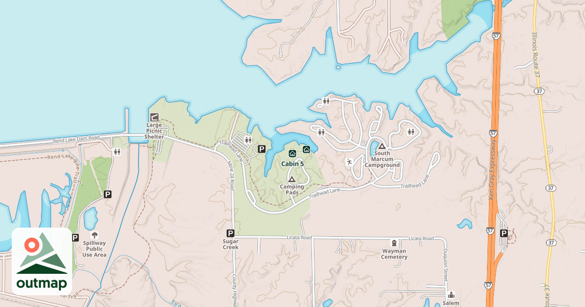Map of Cabin 5