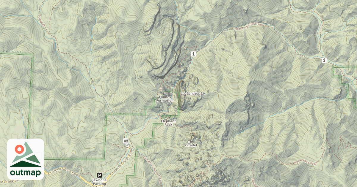 Map of Los Banditos