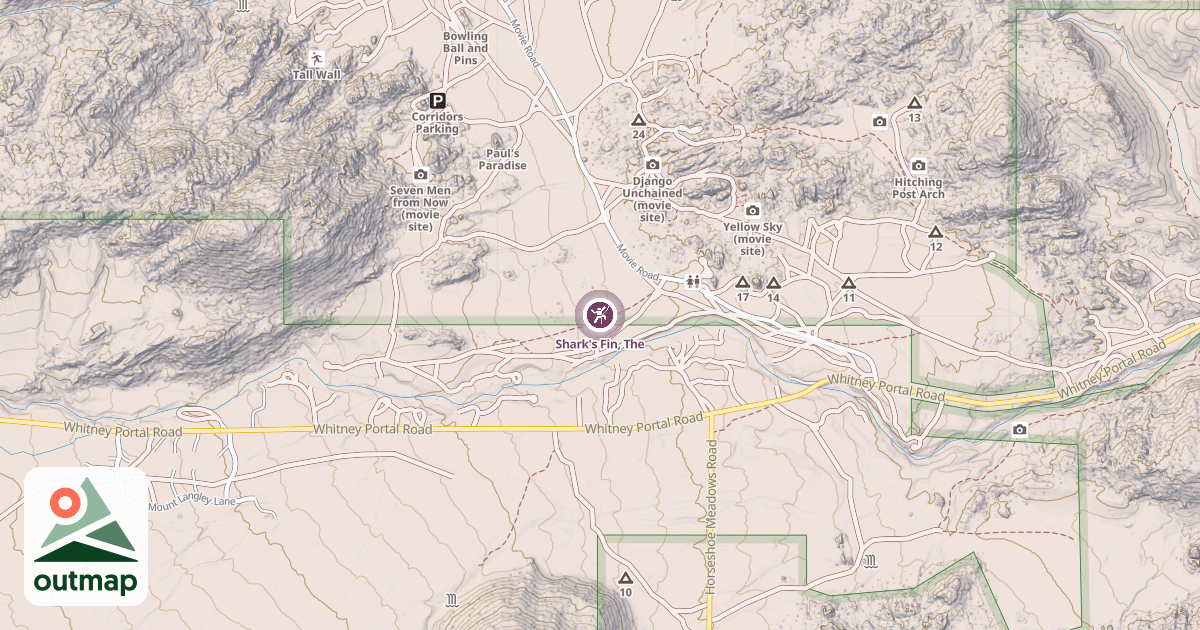 Map of Shark's Fin, The