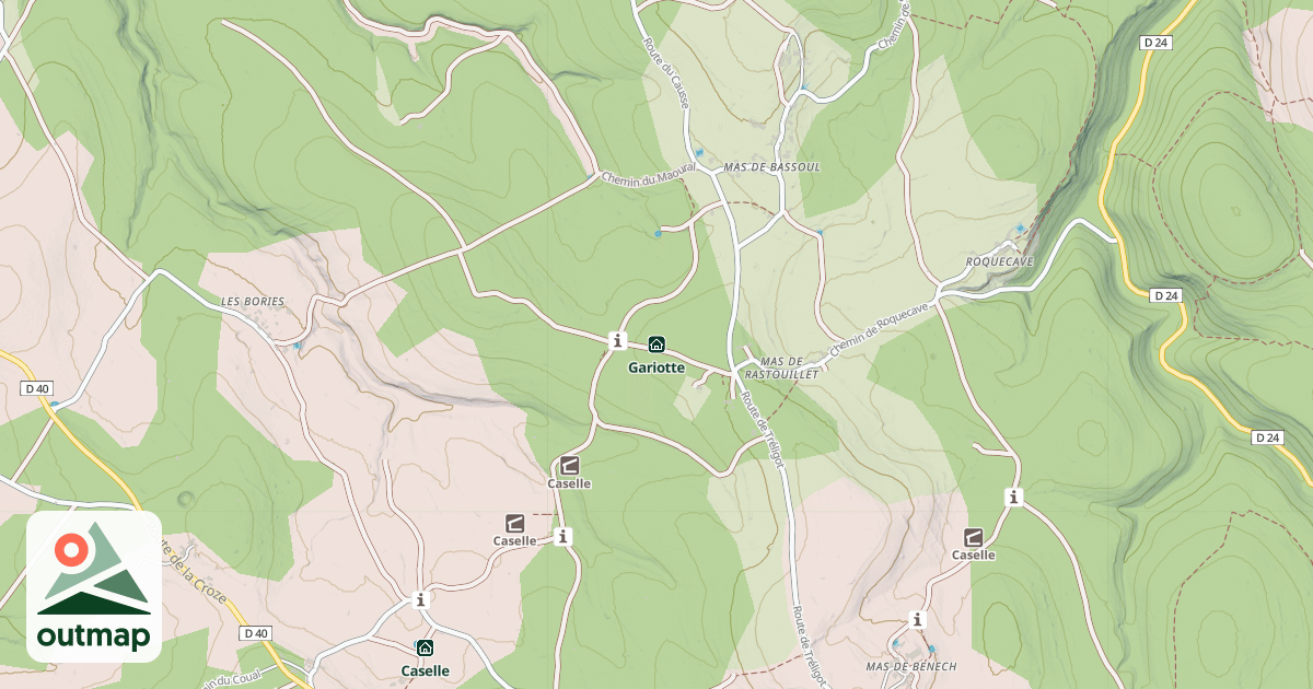 Map of Gariotte