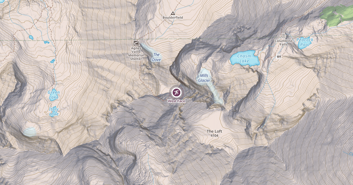 Map preview of West Face