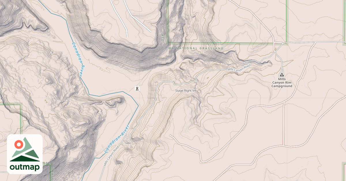 Map of Stage Right