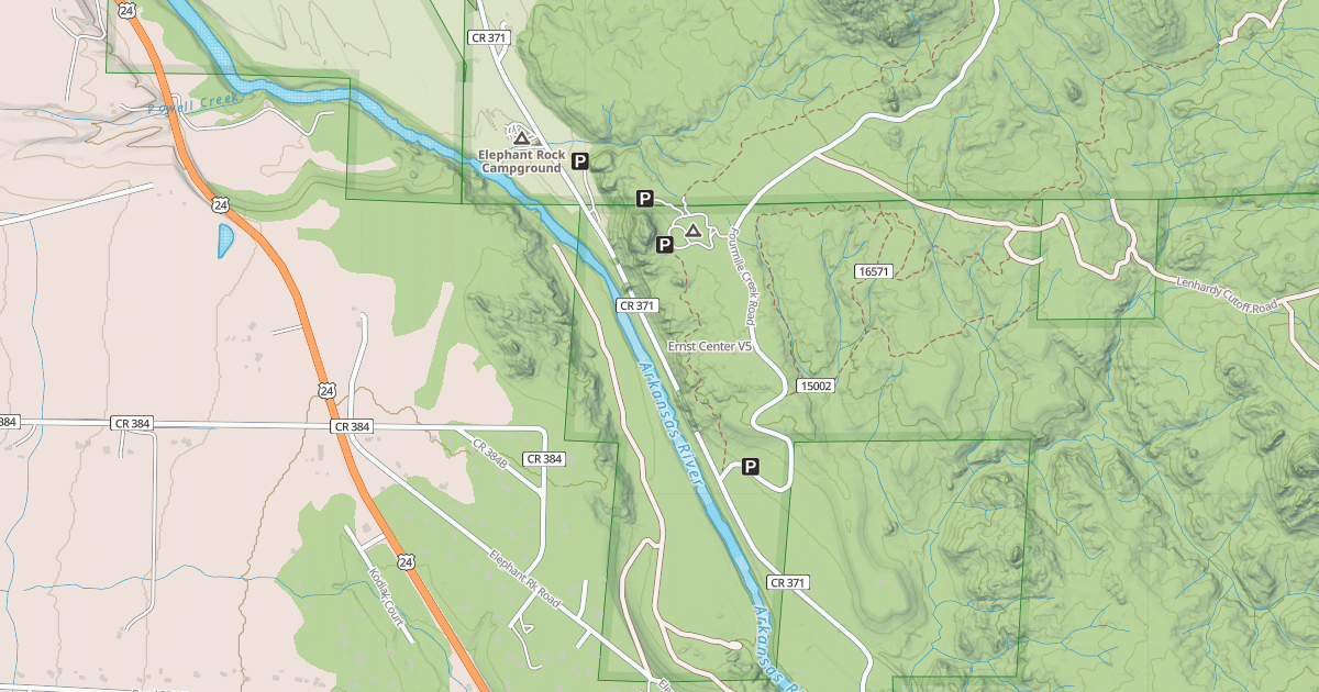 Map preview of Ernst Center