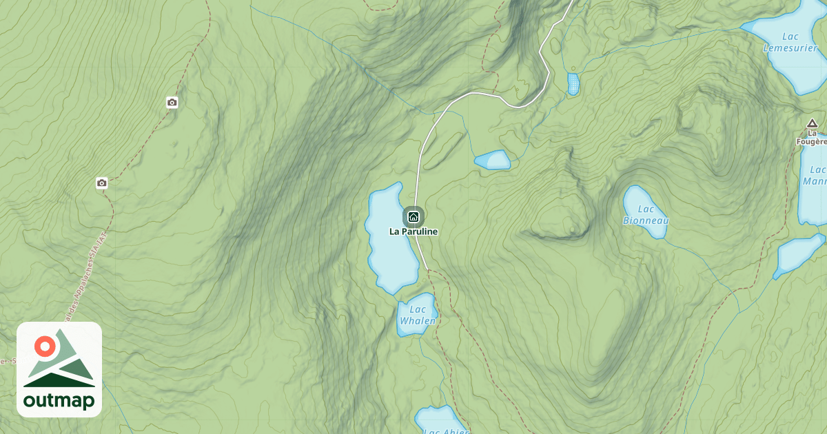 Map of La Paruline