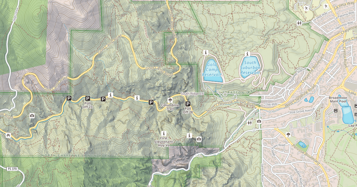 Map preview of South Ridge