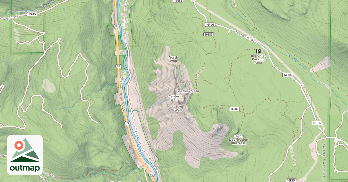Map of Pow Wow