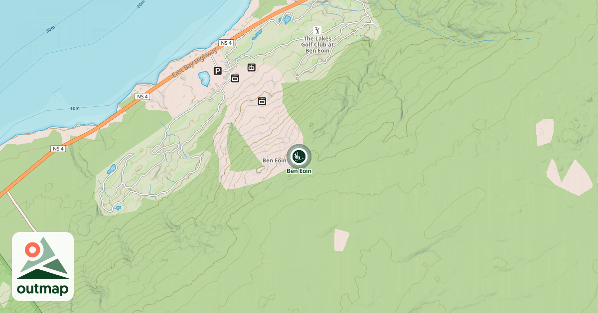 Map of Ben Eoin