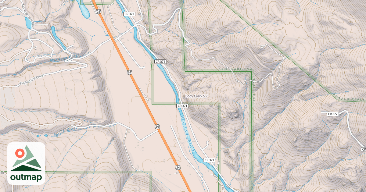 Map of Body Crack