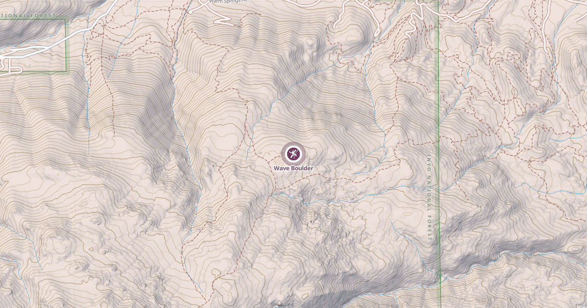 Map preview of Wave Boulder