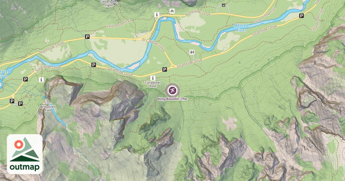 Map of King Boulder, The