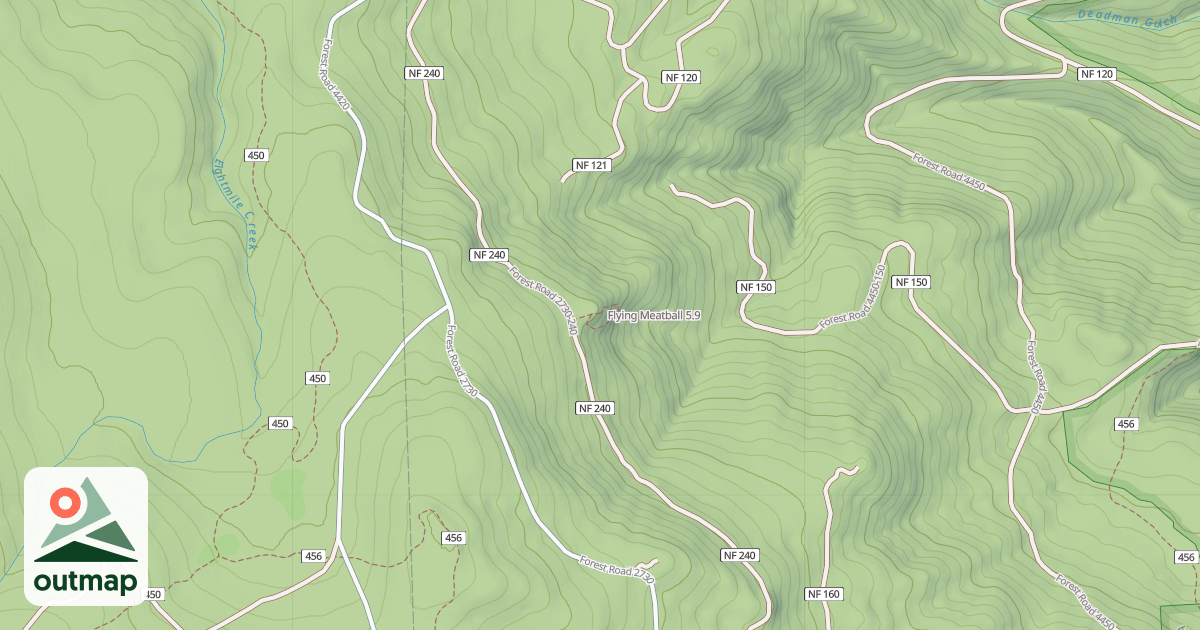 Map of Flying Meatball