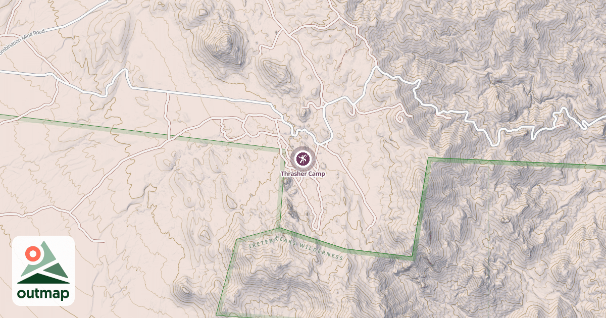 Map of Thrasher Camp