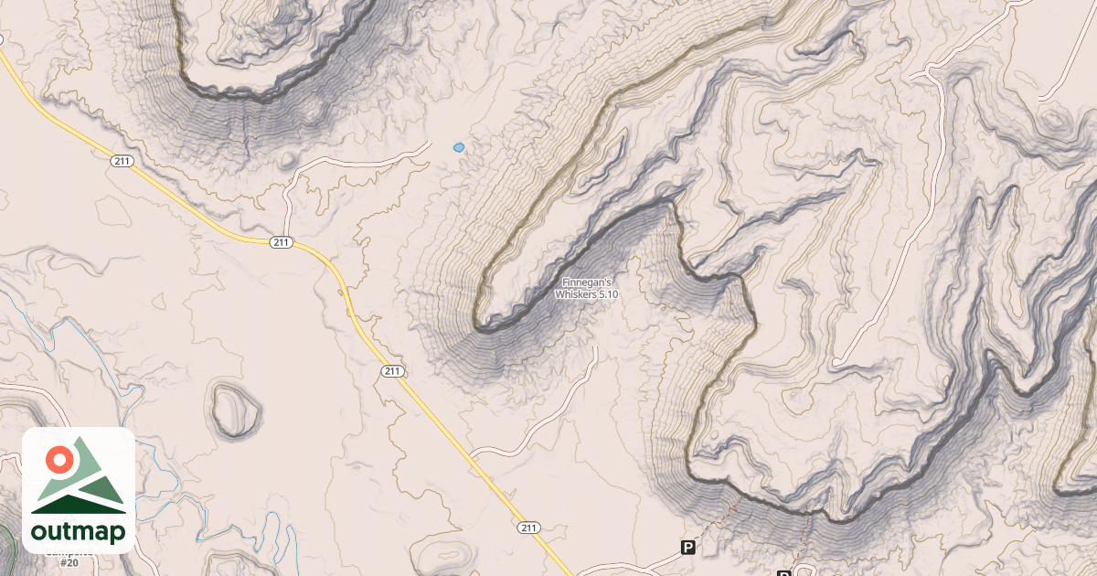 Map of Finnegan's Whiskers