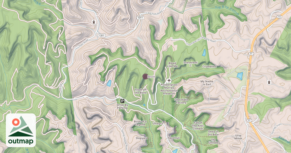 Map of Bessie