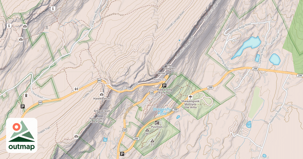 Map of Roddy