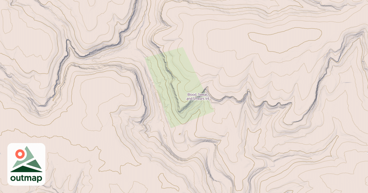 Map of Blood, Sweat, and Smears