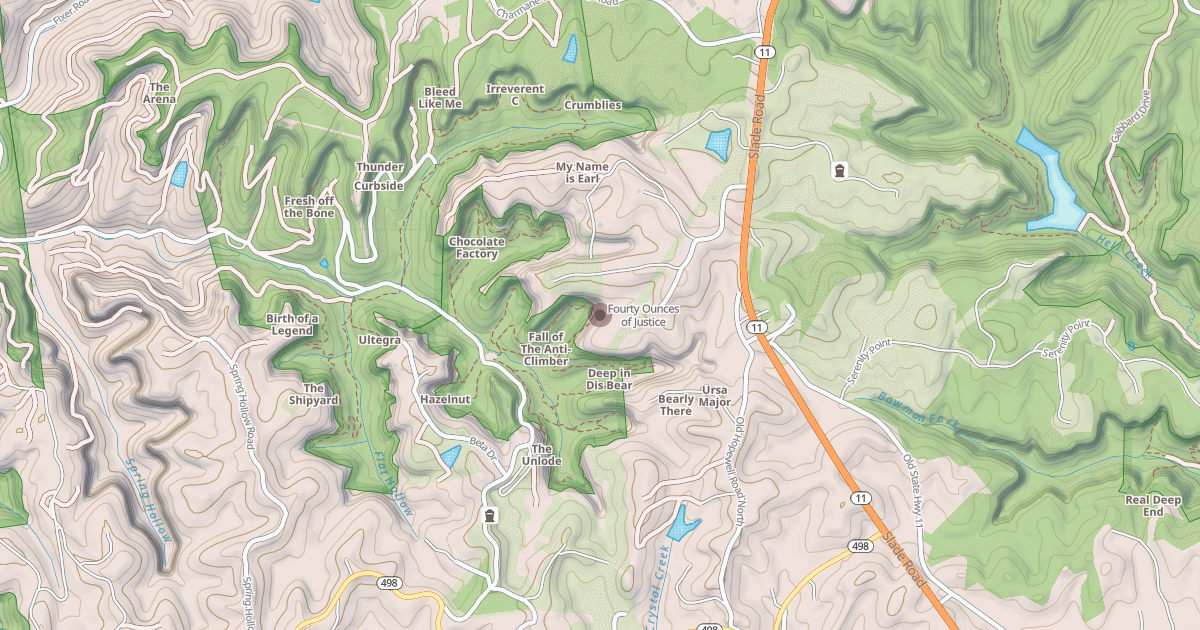 Map preview of Fourty Ounces of Justice