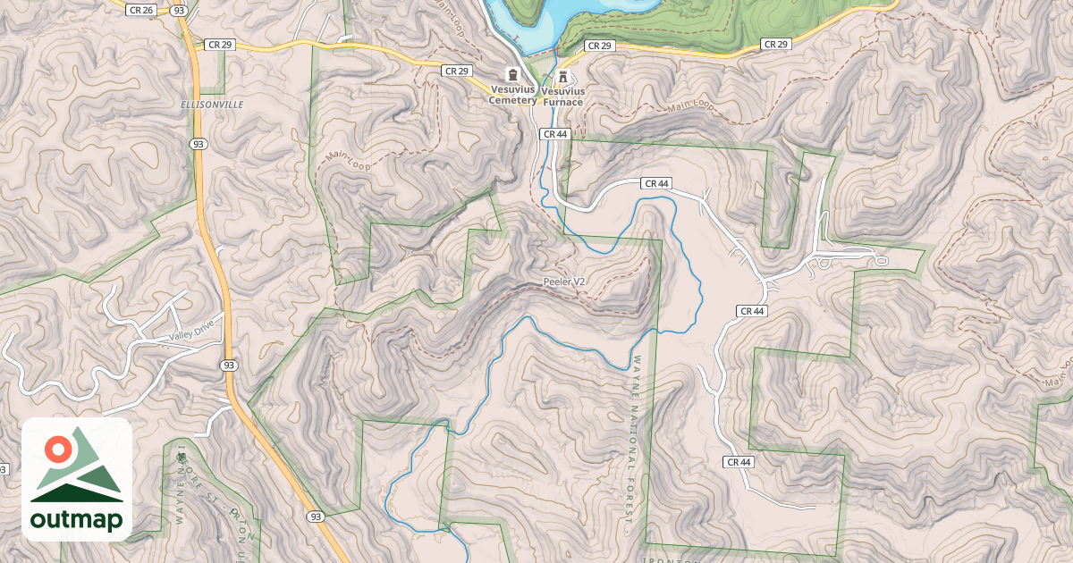 Map of Peeler