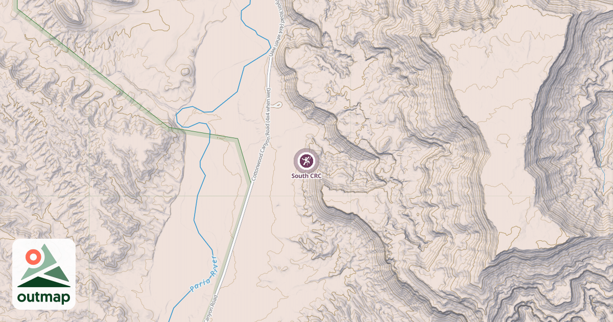 Map of South CRC