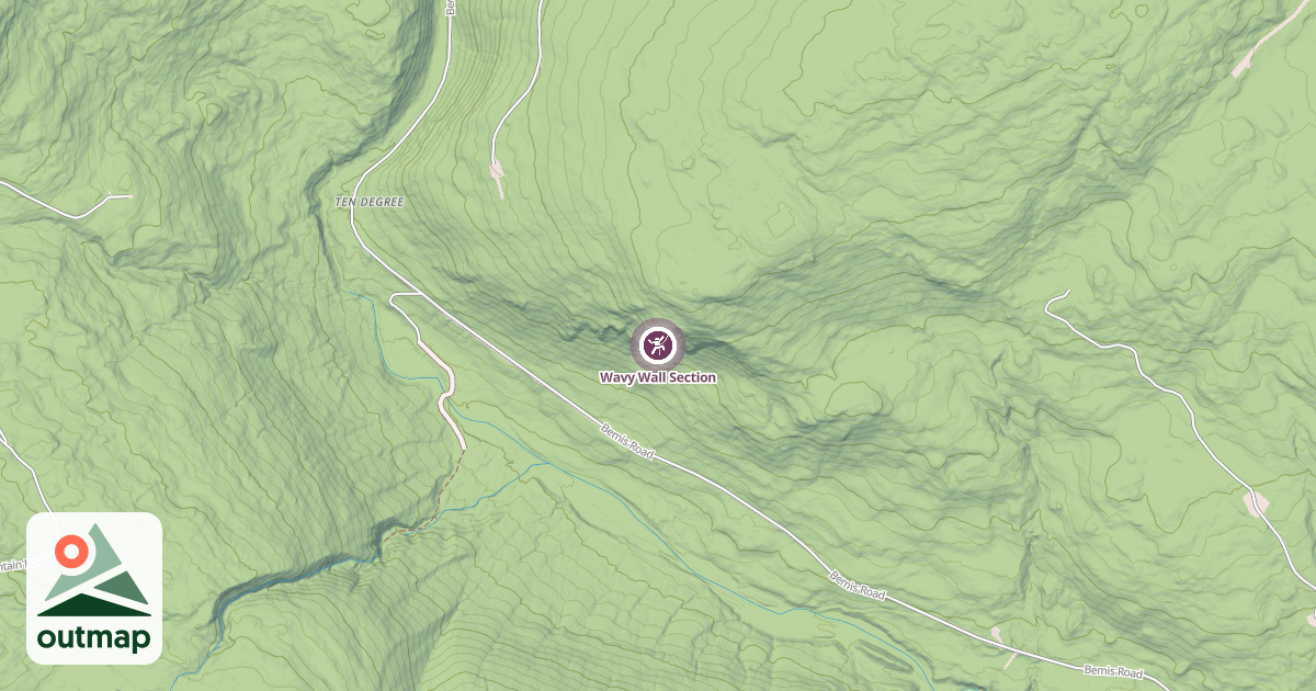 Map of Wavy Wall Section