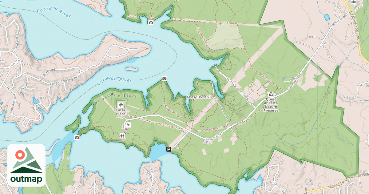 Map of Mossy Horse