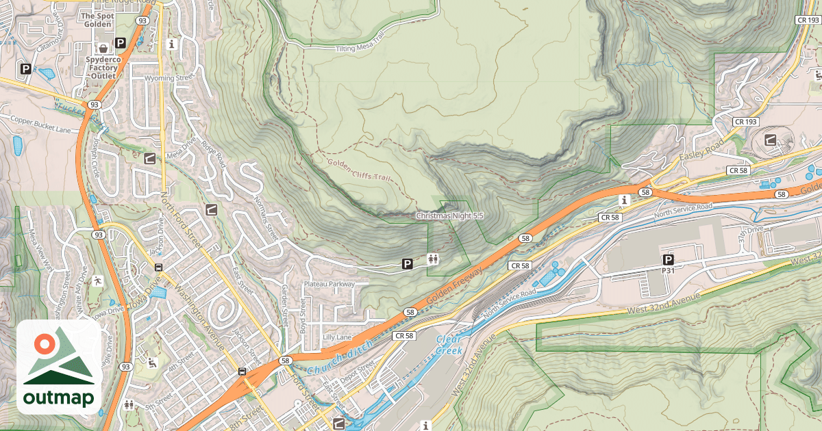 Map of Christmas Night