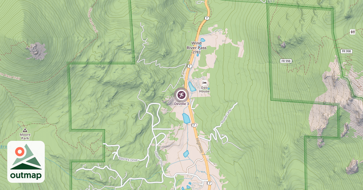 Map of Deville 3