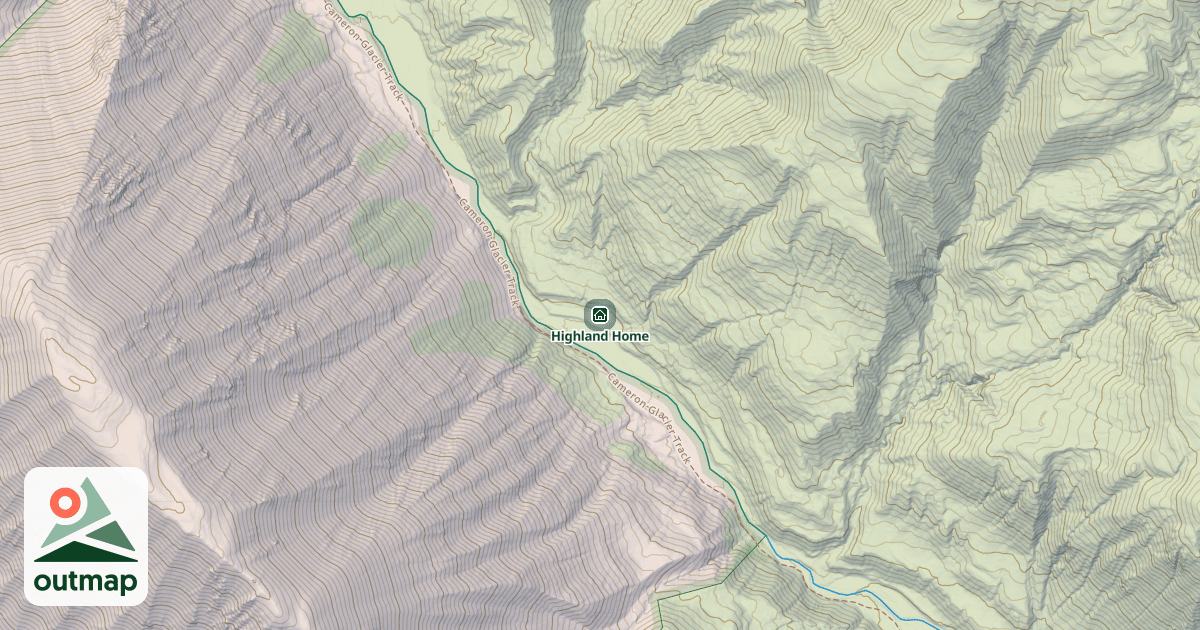 Map of Highland Home