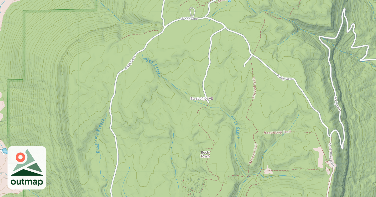 Map of Burst of Joy
