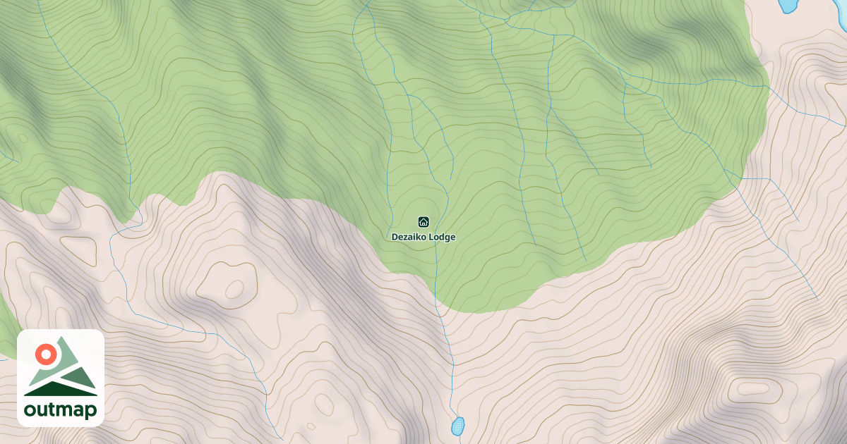 Map of Dezaiko Lodge