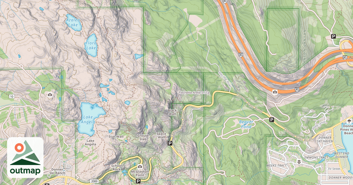 Map of Flechette Arete