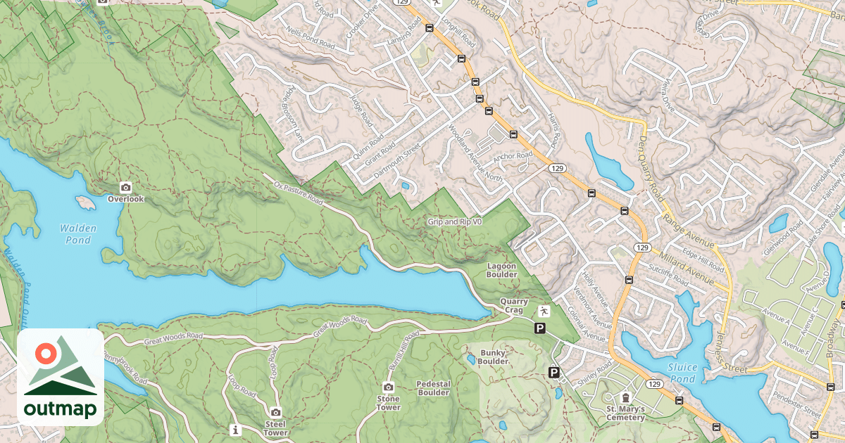 Map of Grip and Rip