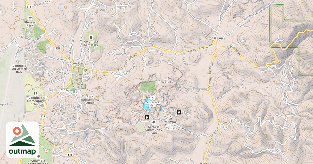 Map of Dan's Exit