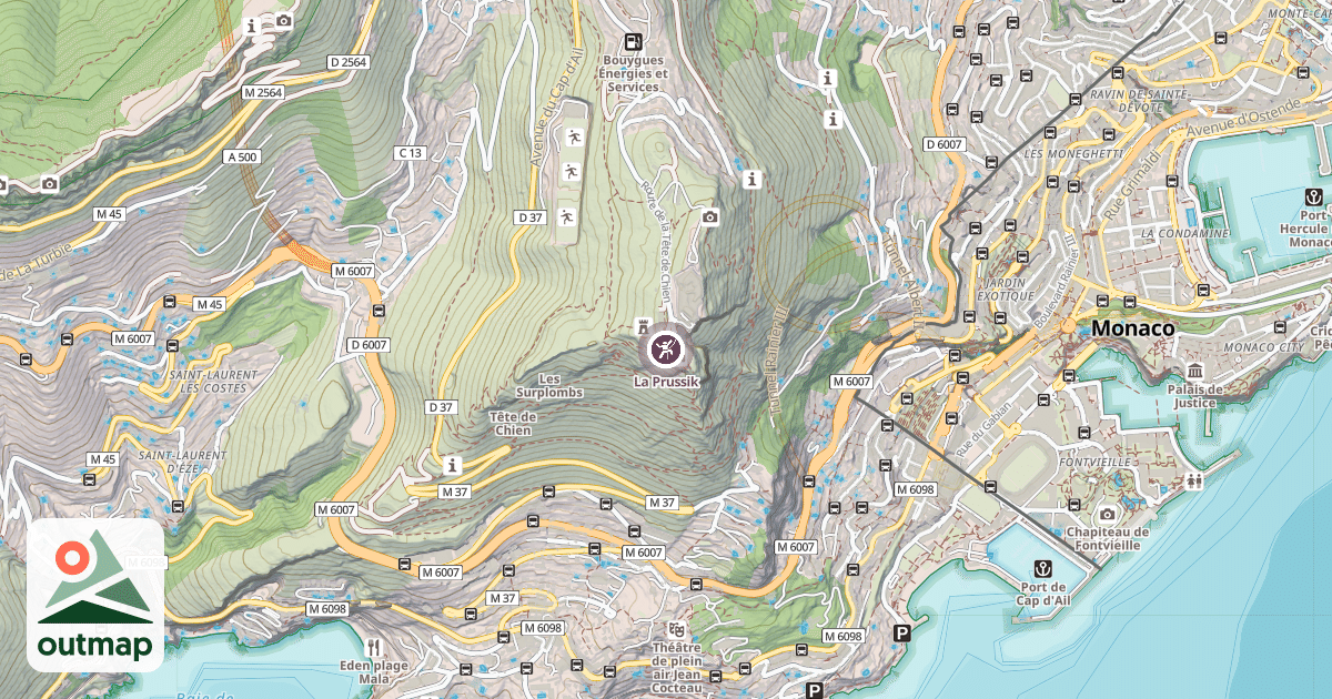 Map of La Prussik
