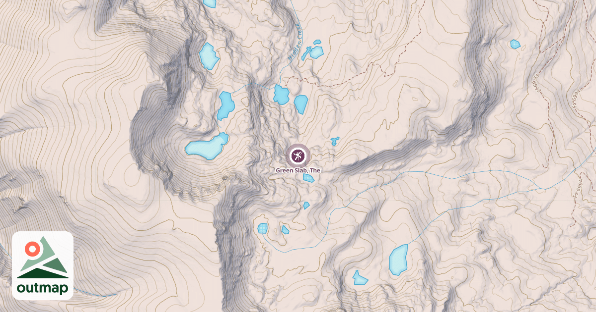 Map of Green Slab, The