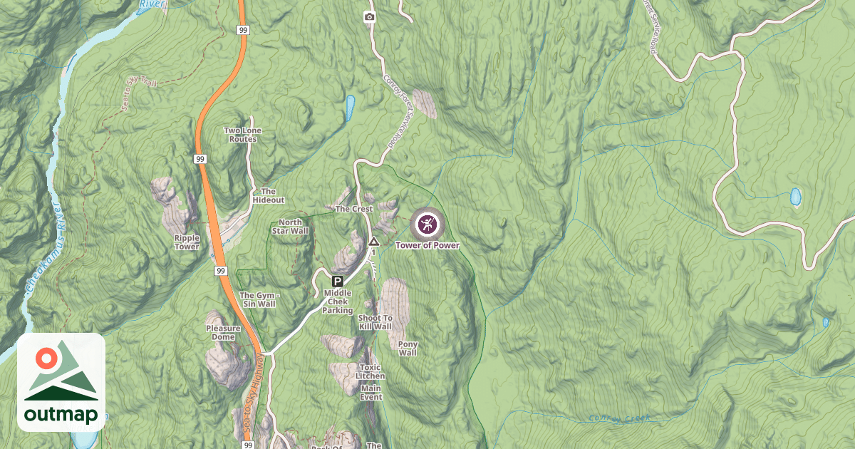 Map of Tower of Power