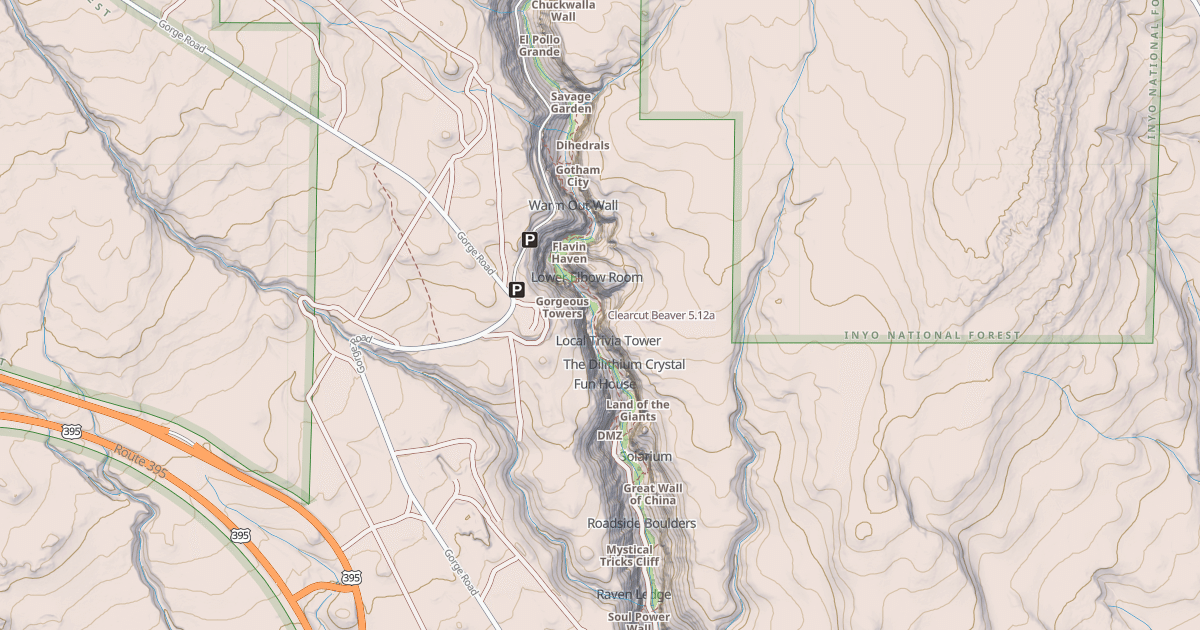 Map preview of Clearcut Beaver