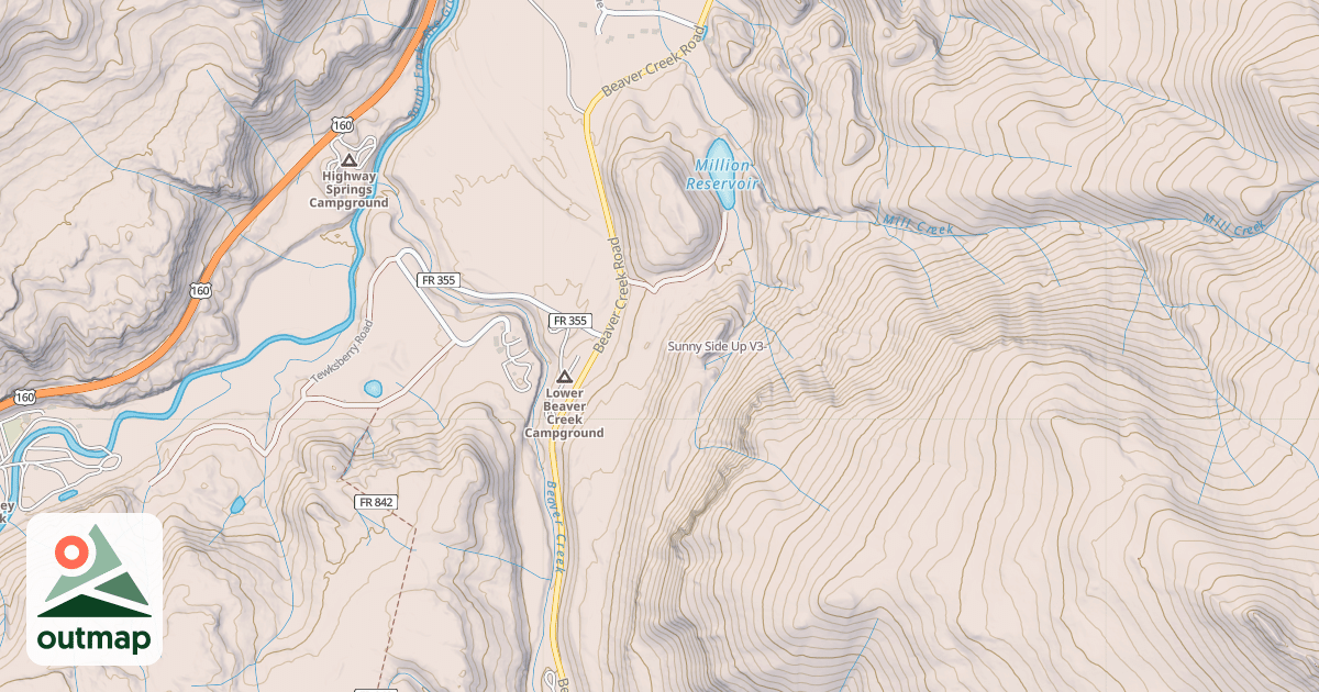 Map of Sunny Side Up
