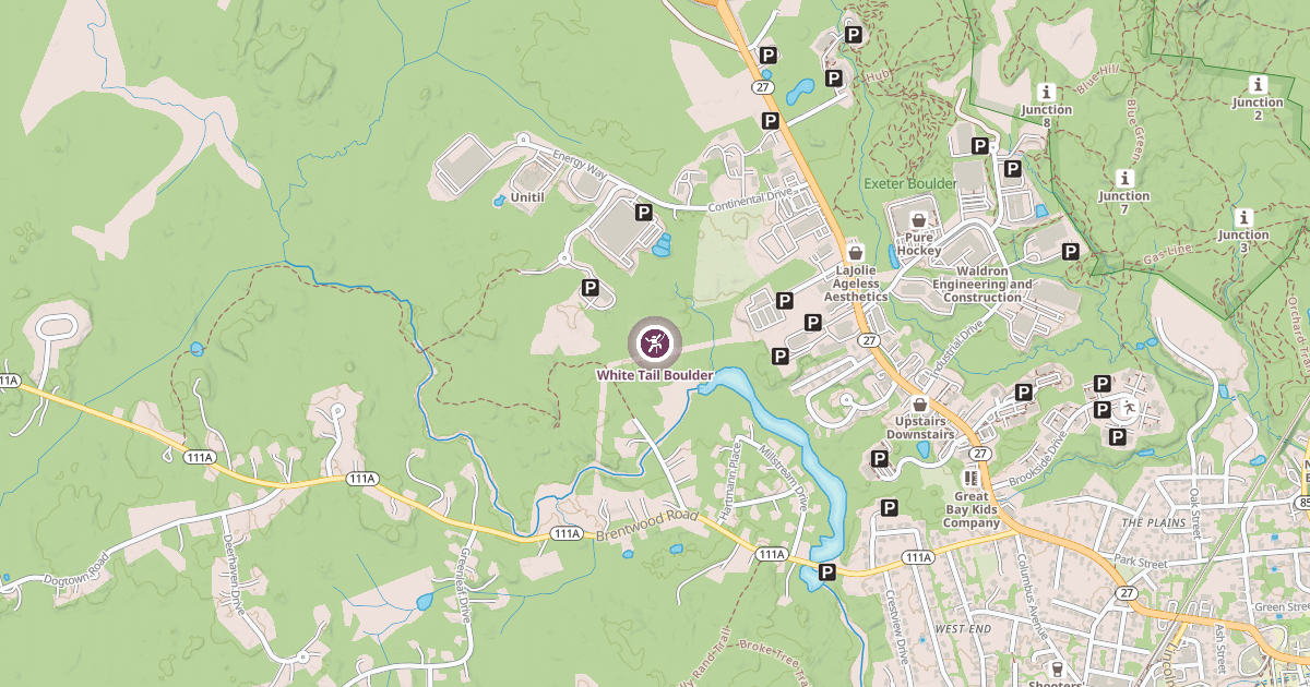 Map preview of White Tail Boulder
